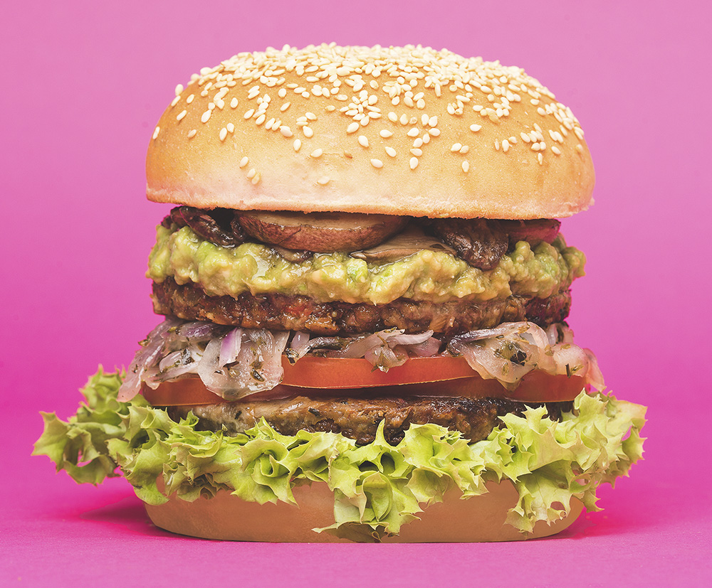 HAMBURGUESA DE GARBANZOS VEGANA VEGUSTA