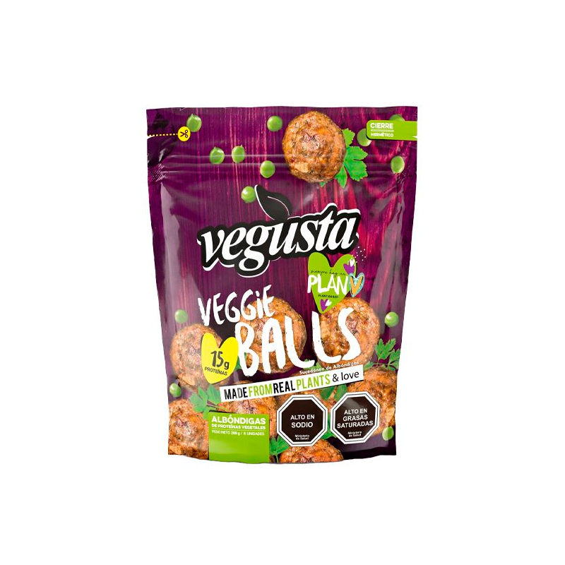 Veggieballs vegusta albóndigas veganas